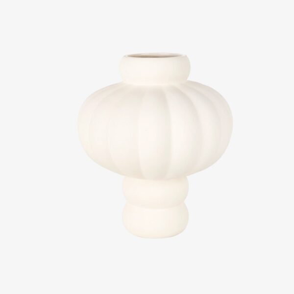 LOUISE ROE Ceramic Balloon Vase 03, H40cm, Raw White