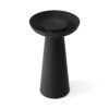 The powder-coated steel Meira Oil Lantern by Menu in black with a cap on.