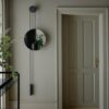 NEW WORKS Rise & Shine Wall Mirror, Natural/Brass