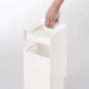 YAMAZAKI Tower Rectangular Airtight Bento Box/Lunch Box, White