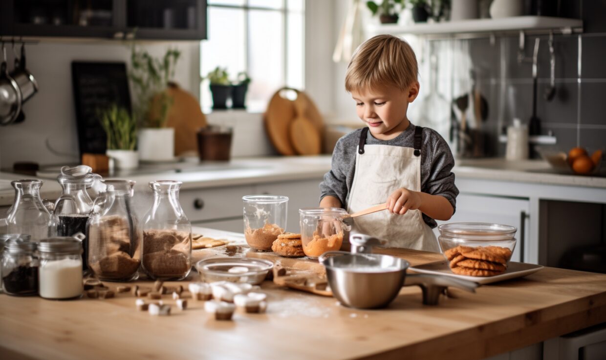 Cooking and baking activities are a delicious way to occupy little chef's these school holidays.