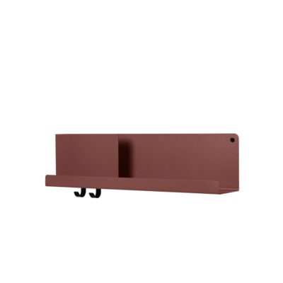 PRE-ORDER | MUUTO Folded Shelves, 63x6.5cm, Deep Red