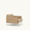 PRE-ORDER | MUUTO Outline Chair, Polished Aluminum/Ecriture 240