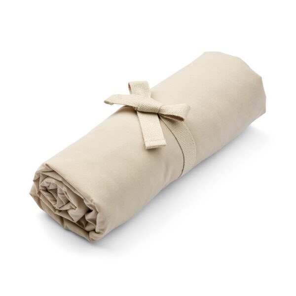 LIEWOOD Adonna Transportable Activity Blanket Organic Cotton, Roadmap/Sandy