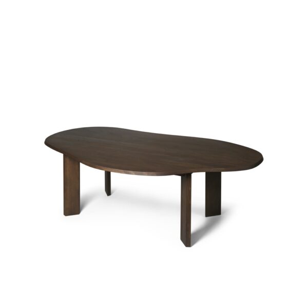 PRE-ORDER | ferm LIVING Contour Dining Table, Dark Stained Beech, 220cm