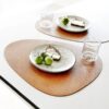 LIND DNA Nupo Curve Table Placemat L, Nature