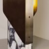 PRE-ORDER | BEN-TOVIM DESIGN Fold Table Lamp, Calacatta Viola/Bronze Patina