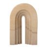 A packshot of Laia deco in arch shaped made from natural sandstone.