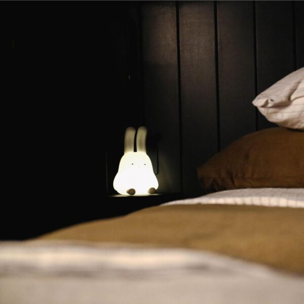 DESIGNSTUFF Bunny Night Lamp, White