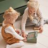 Flexa wooden toy cash register is everything your child needs to role play a real shopping transaction.