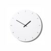 TOO DESIGNS Minimal Clock, White, Ø 25 cm