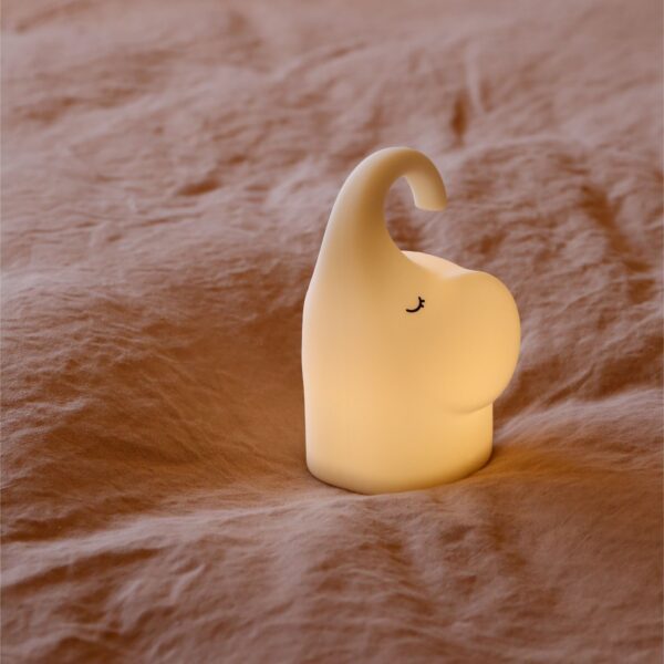 DESIGNSTUFF Elephant Night Lamp, White