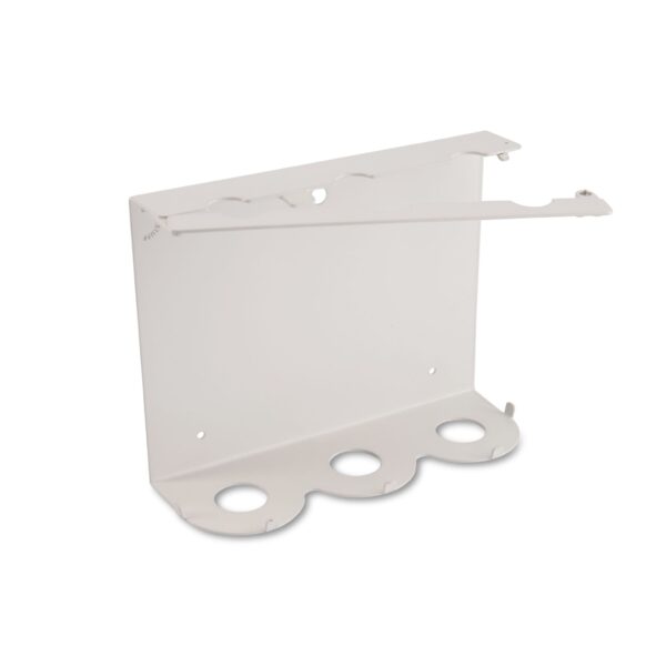 DESIGNSTUFF Lockable Soap Dispenser Holder, Triple 500ml, White