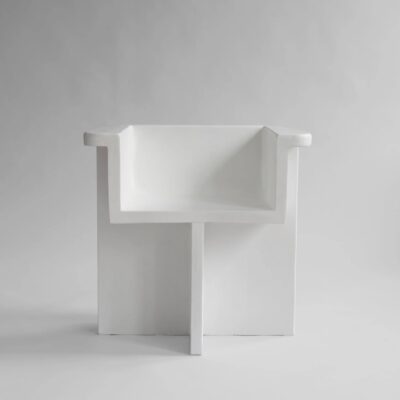 PRE-ORDER | 101 COPENHAGEN Brutus Dining Chair, Bone White