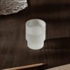ferm LIVING Ripple Champagne Saucers, Frosted (Set of 2)