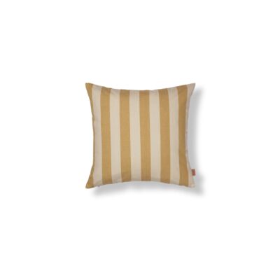 ferm LIVING Strand Outdoor Cushion, Sand/Off-White
